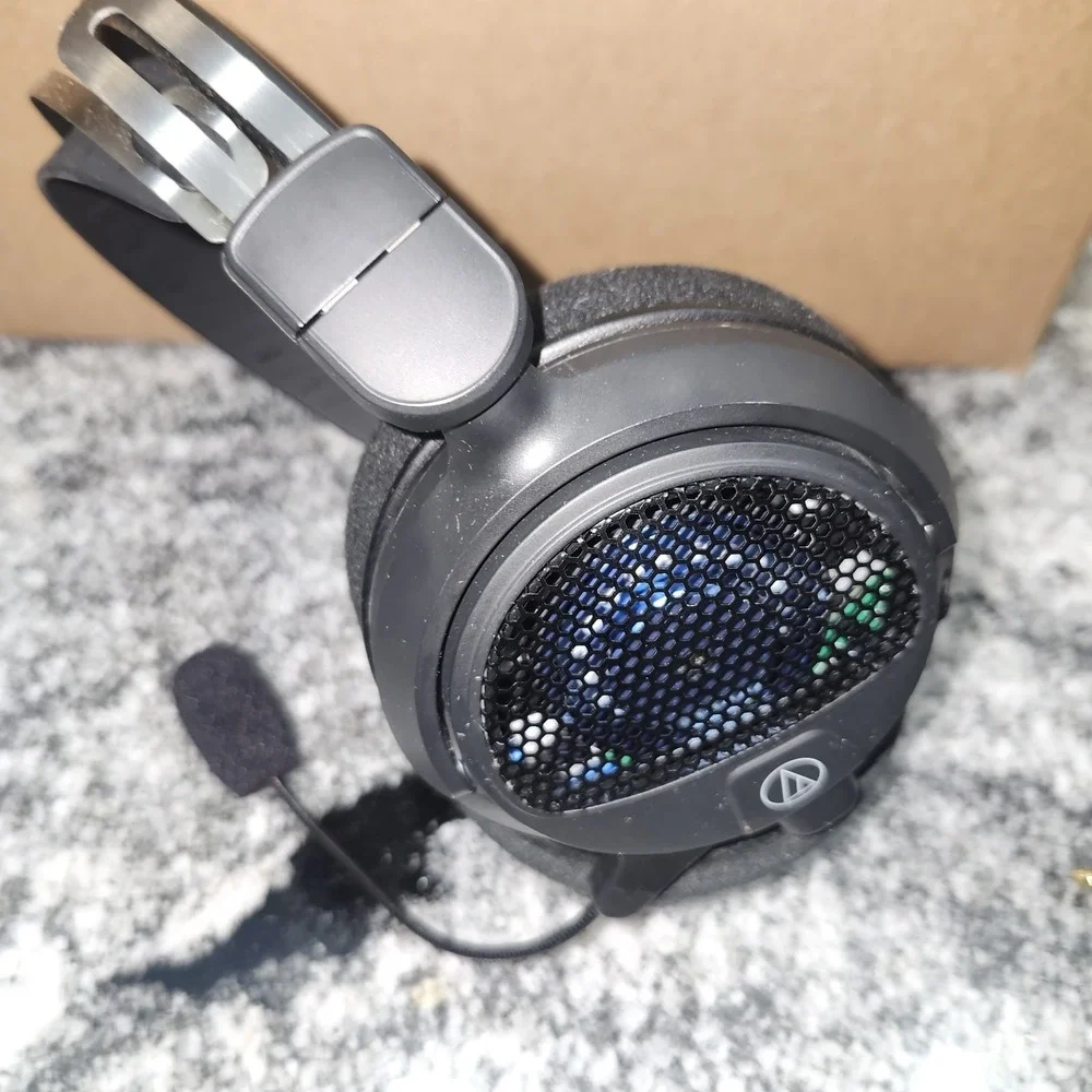 Audio-Technica ATH-GDL3 Open-Back Gaming‎ Headphones with Removable Microphone -